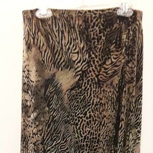 Choices Leopard Print Skirt